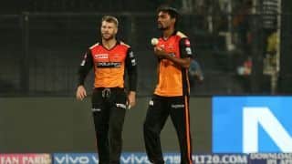 David Warner’s return key to Hyderabad’s chances: Sandeep Sharma